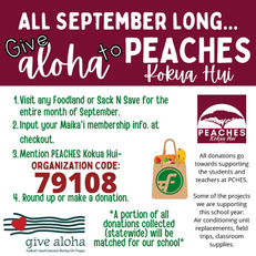 Give Aloha All September Long!
