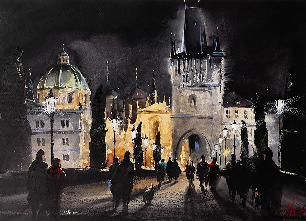 Night City. Light and Depth. Day 1
