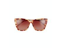 Becky II 57mm Gradient Cat Eye Sunglasses
