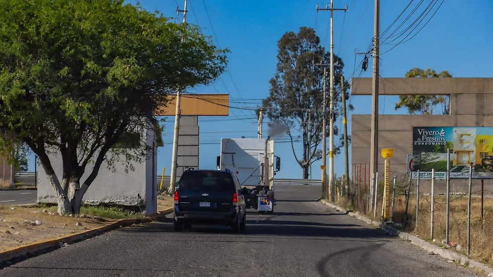 Será un nuevo acceso para la demarcación. / Foto: Cesar Ortiz / El Sol de San Juan del Río