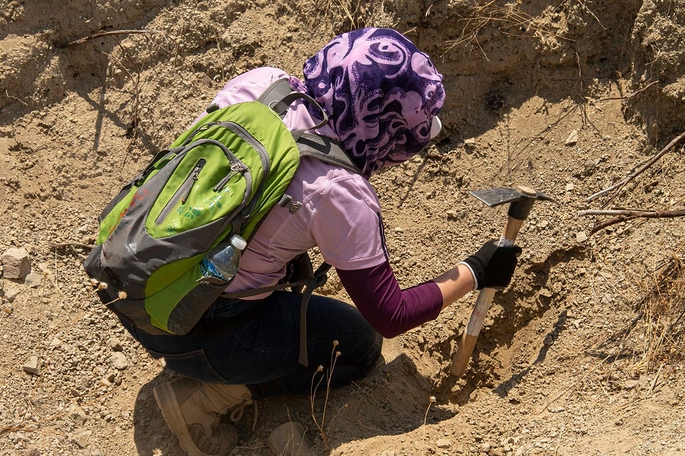 Integrantes del Colectivo Desaparecidos Querétaro realizaron labores de búsqueda en la comunidad de La Llave, en San Juan del Río, donde fue localizada una fosa clandestina, tras una llamada anónima. Foto: Demián Chávez