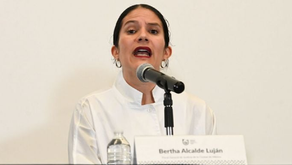 Bertha Alcalde Luján, fiscal de la Ciudad de México. Foto: Miguel Dimayuga
