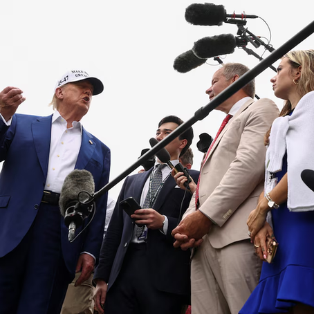 Donald Trump deja abierta la posibilidad de una ofensiva militar de Estados Unidos contra Irán (REUTERS/Kevin Lamarque)