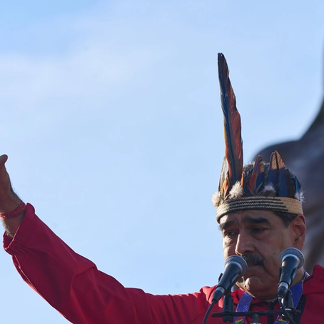 El presidente de Venezuela, Nicolás Maduro, llamó "bruja demoníaca" a la dirigente opositora María Corina Machado, sin mencionar su nombre. Foto Ap