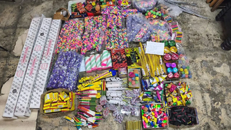 Resguardaron los productos para prevenir accidentes / Foto: Cortesía / Secretaría de Gobierno