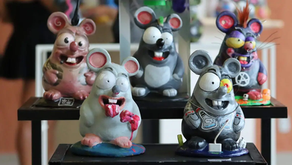 Distintos estilos de arte reflejan esta exposición / Foto: David Valdez / El Sol de San Juan del Río