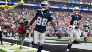 El receptor de los Dallas Cowboys, CeeDee Lamb, selló la victoria sobre los Houston Texans con su touchdown. Alex Slitz/Getty Images