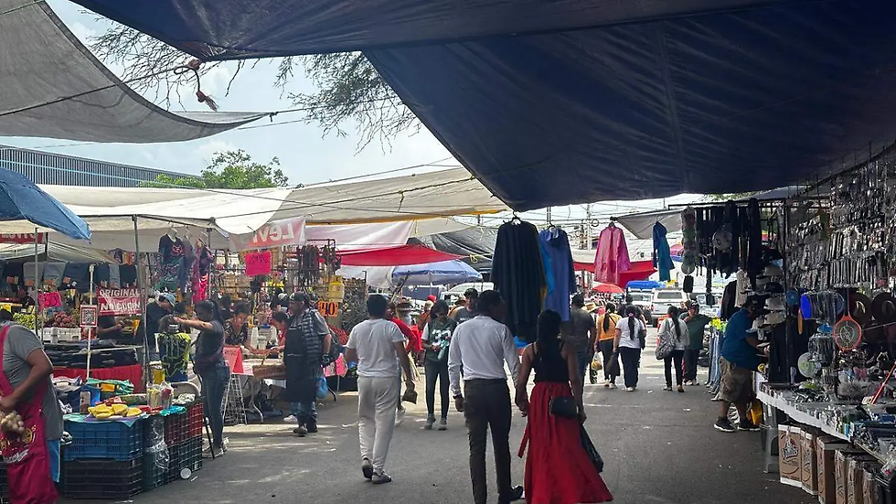 Procuran llevar bolsas pegadas al cuerpo para evitar los hurtos / Foto: Dolores Martínez / El Sol de San Juan del Río