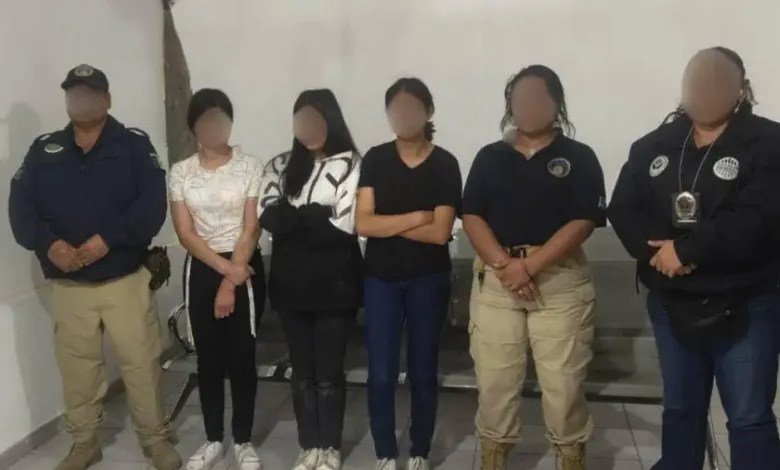 Autoridades de Querétaro y Guanajuato coordinaron el operativo para asegurar el bienestar de las tres menores. /Foto: Fiscalía General del Estado.