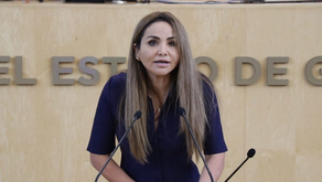 La diputada de Morena Hades Aguilar Aguirre solicitó ante el pleno del Congreso que sean auditados 4 mil 457 millones de pesos de la partida Efectividad del sector de procuración de justicia. Foto Carlos García