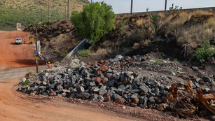Este tramo comprende al frente nueve de la infraestructura / Foto: Cesar Ortiz / El Sol de San Juan del Río