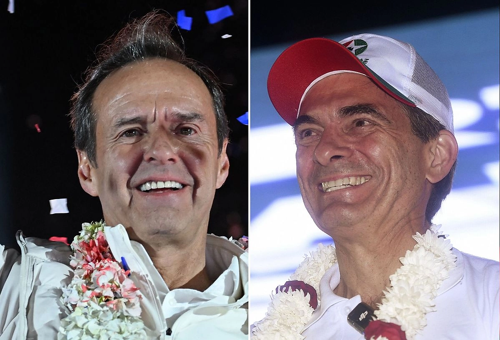 Quiroga y Paz, dos candidatos de derecha, se dirigen a la segunda vuelta de las elecciones presidenciales de Bolivia tras ganar la primera vuelta el domingo, que puso fin a dos décadas de gobierno izquierdista, según las encuestas de salida. Foto: Afp
