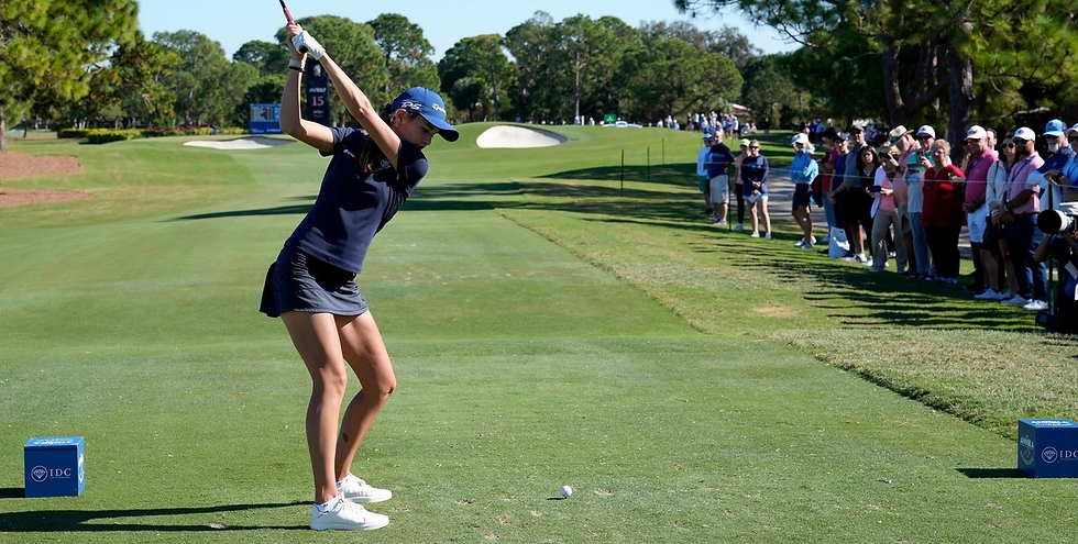Kai Trump debutó en el torneo The Annika, perteneciente al circuito LPGA.