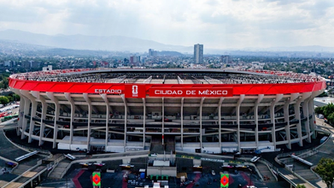 Imagen general del Estadio Ciudad de México (Azteca) a pocos días del inicio del Mundial de Futbol, en la Ciudad de México. Foto Cuartoscuro / archivo