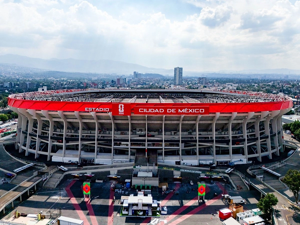 Imagen general del Estadio Ciudad de México (Azteca) a pocos días del inicio del Mundial de Futbol, en la Ciudad de México. Foto Cuartoscuro / archivo