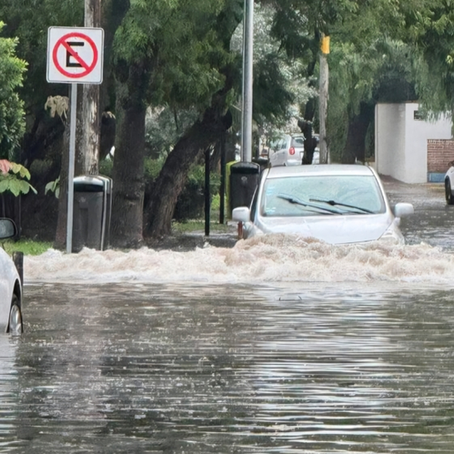 Intensas lluvias generan encharcamientos e inundaciones en varios puntos de Querétaro