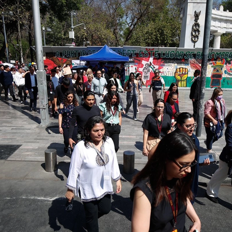 El Simulacro Nacional se realizará este 6 de mayo a las 11:00 horas. Foto Cristina Rodríguez / Archivo
