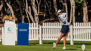 Torneo WALA en Tulum. La mexicana Alexa Saldaña es la mexicana mejor clasificada tras 36 hoyos jugados en el PGA Riviera Maya en Tulum. (Foto especia)