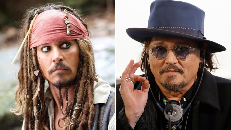 El productor de Piratas del Caribe cree que Depp podría aceptar si el guion es convincente (Composición Walt Disney Studios/REUTERS)