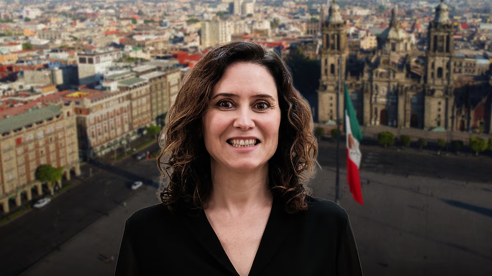 Sin pruebas, la ultraconservadora Isabel Díaz Ayuso acusó al Gobierno de México de boicotear su gira por nuestro país. (Shutterstock)
