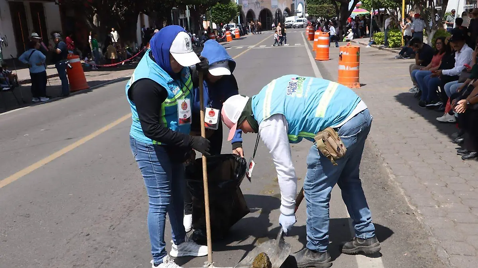 Actividades por el momento no se han frenado en las diferentes áreas operativas / Foto: David Valdez/ El Sol de San Juan del Río