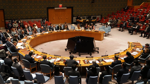 El Consejo de Seguridad de la ONU durante una reunión de emergencia, en la sede de la ONU, en Nueva York. Foto Xinhua