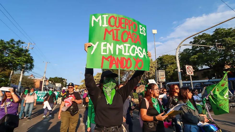 La marcha por el Día de Acción Global por el Aborto Legal, Seguro y Accesible partirá este 28 de septiembre desde la Alameda Hidalgo a las 4:30 de la tarde / Foto: Iraís Sánchez / Diario de Querétaro