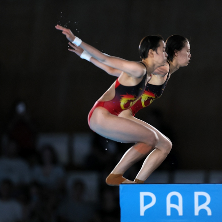 Las chinas confirman su dominio en clavados sincronizados desde plataforma; México queda quinto