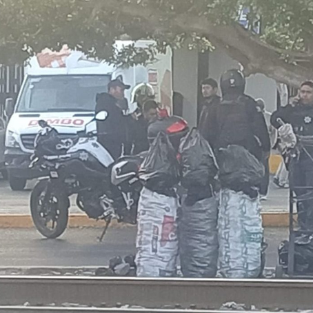 Tren embiste a pepenador en San Juan del Río