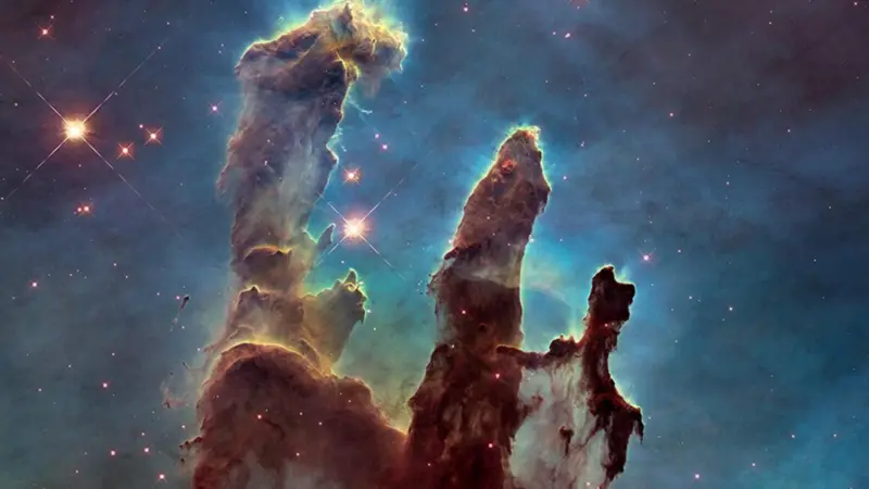 El telescopio Hubble dejó imágenes icónicas del universo como la conocida como "Los pilares de la creación".