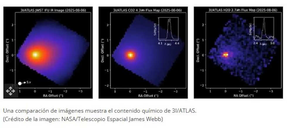 Aficionados con telescopios de alcance medio pueden observar el 3IATLAS, una rareza interestelar que solo pasa una vez por el Sistema Solar (NASA)