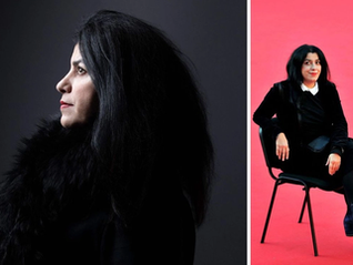 La novelista gráfica, dibujante, ilustradora y directora de cine franco-iraní Marjane Satrapi. Afp