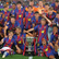     ▲ El Barça derrotó a su acérrimo rival 2-0 y festejó su corona en el Camp Nou a falta de tres jornadas.Foto Ap