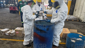 La Fiscalía General de la República destruyó más de 28 mil unidades de sustancias con fentanilo. Foto FGR