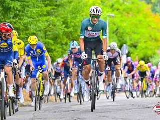 ▲ El ciclista mexicano buscará conquistar hoy la competenciaFoto @UAE_team_emirates