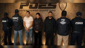 Tres personas de sudamérica fueron detenidos Querétaro por su supuesto vínculo con un grupo criminal | Foto especial