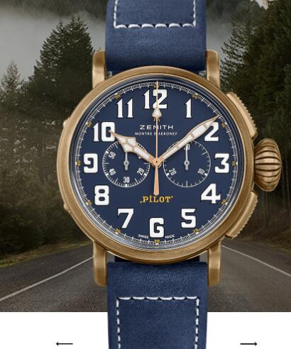 Zenith Pilot Replica Watch PILOT TYPE 20 CHRONOGRAPH EXTRA SPECIAL 45mm 29.2430.4069/57.C808 content media