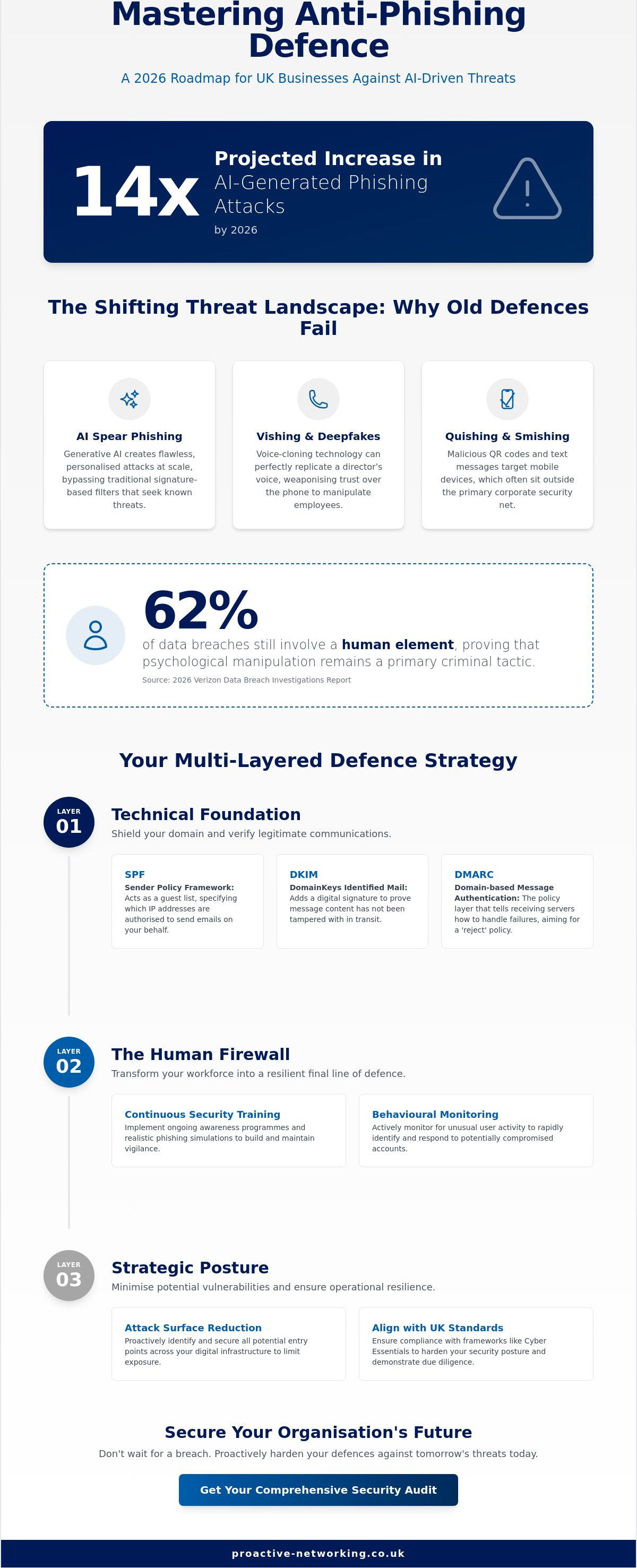 Anti-phishing protection for businesses
