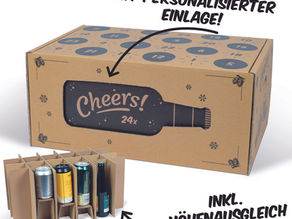 Nouveaux calendriers de l'avent bière personnalisables