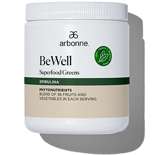 BeWell SuperFood Greens Spirulina