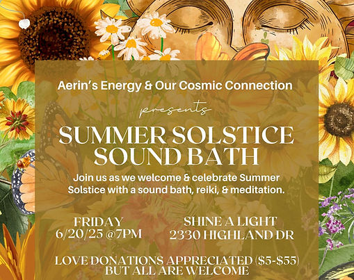 Summer Solstice Sound Bath June 2025