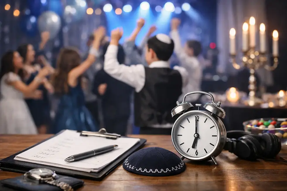 Mitzvah Party Timeline Guide for a Smooth Celebration