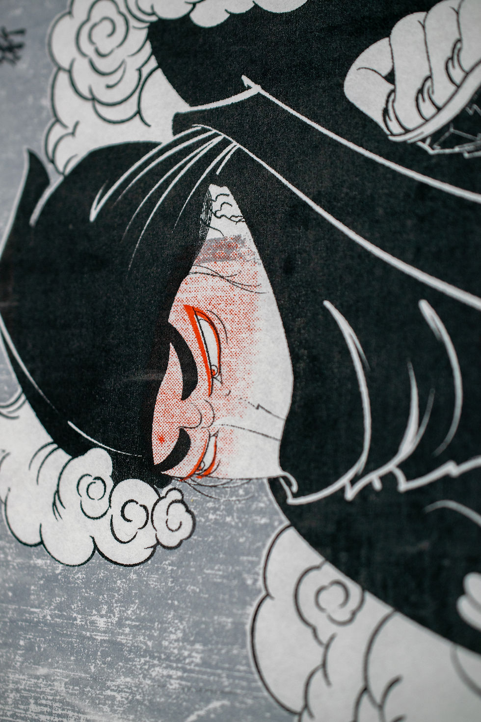 サムネイル： Silkscreen Artwork [霧隠の術]  First Screen1/3