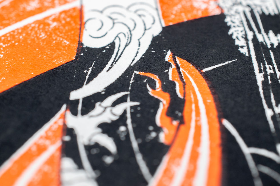 サムネイル： Silkscreen Artwork [鷹使い Falconer］ Second Screen 10/11