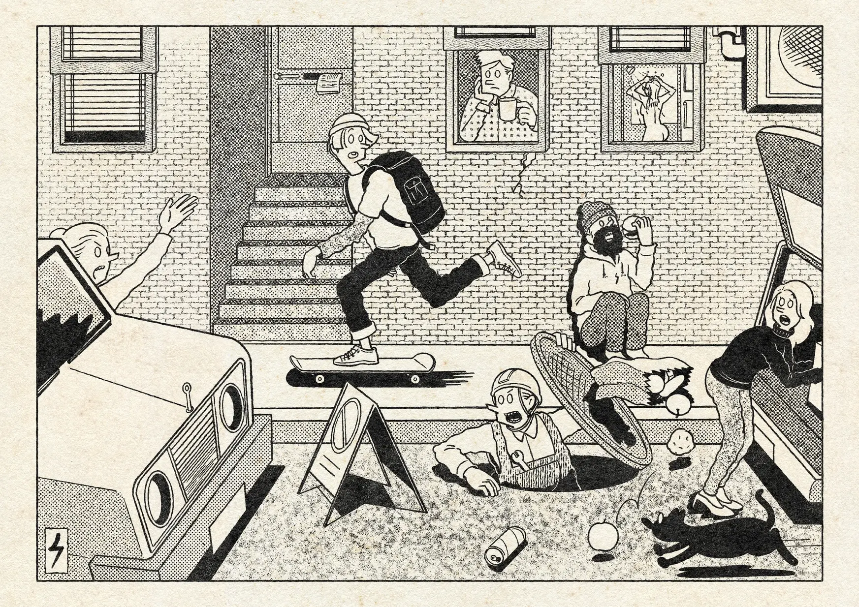 【BIG CITY】アメリカンコミックカバーポスター