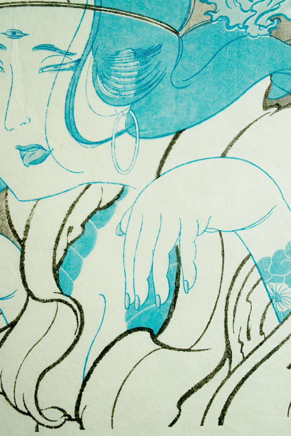 サムネイル： Woodblock print artwork  [OBAKE]  16/16