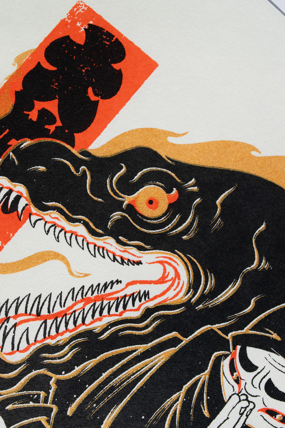 サムネイル： Silkscreen Artwork [Ohtokage 大蜥蜴]【First screen】3/11