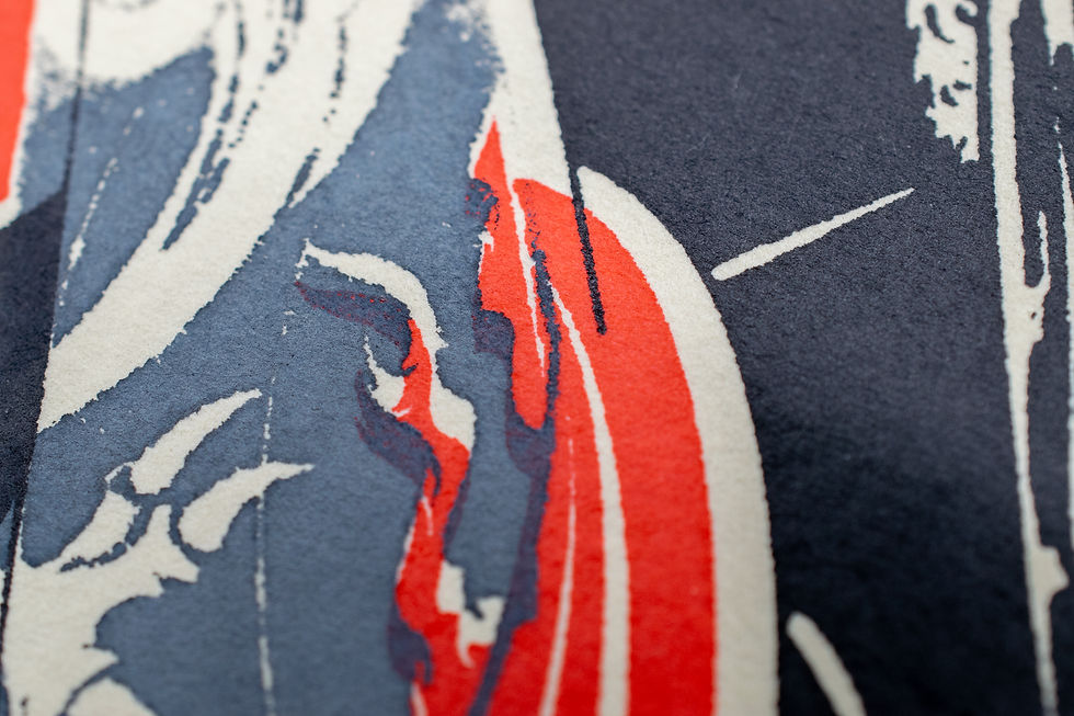 サムネイル： Silkscreen Artwork [鷹使い Falconer］ First Screen 3/4