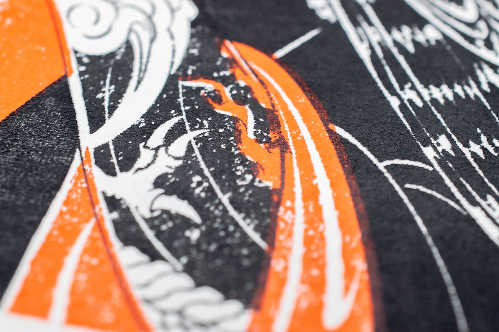 サムネイル： Silkscreen Artwork [鷹使い Falconer］ Second Screen 5/11