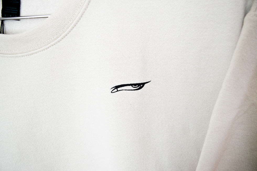 サムネイル： Handmade Backprint  sweatshirts　【無字無義 Muji-Mugi  / size M 】(M5)